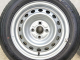ダンロップ SP 175L 155/80R14 88/86LT /トヨタ純正 AL 5.0J+ 100-4穴 4本