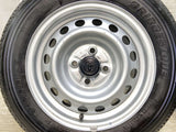 ブリヂストン V600 155/80R14 88/86LT /トヨタ純正 AL 5.0J+ 100-4穴 4本