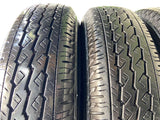 ブリヂストン V600 155/80R14 88/86LT /トヨタ純正 AL 5.0J+ 100-4穴 4本