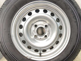 ブリヂストン V600 165R14 6PR /日産純正  5.0J+ 100-4穴 4本