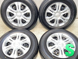 ブリヂストン ネクストリー 185/70R14  /日産純正  5.5J+ 100-4穴 4本