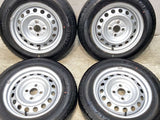 ダンロップ エナセーブ VAN01 155/80R14 88/86LT /トヨタ純正 AL 5.0J+ 100-4穴 4本
