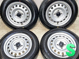 ダンロップ エナセーブ VAN01 155/80R14 88/86LT /トヨタ純正 AL 5.0J+ 100-4穴 4本