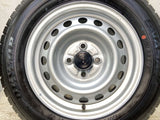 ダンロップ エナセーブ VAN01 155/80R14 88/86LT /トヨタ純正 AL 5.0J+ 100-4穴 4本