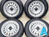 ダンロップ エナセーブ VAN01 155/80R14 88/86LT /トヨタ純正 AL 5.0J+ 100-4穴 4本
