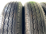 ブリヂストン V600 155/80R14 88/86LT /トヨタ純正 AL 5.0J+ 100-4穴 4本