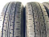 ダンロップ エナセーブ VAN01 155/80R14 88/86LT /トヨタ純正 AL 5.0J+ 100-4穴 4本