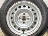 ダンロップ エナセーブ VAN01 155/80R14 88/86LT /トヨタ純正 AL 5.0J+ 100-4穴 4本