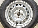 ダンロップ エナセーブ VAN01 155/80R14 88/86LT /トヨタ純正 AL 5.0J+ 100-4穴 4本