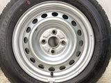 ダンロップ エナセーブ VAN01 155/80R14 88/86LT /トヨタ純正 AL 5.0J+ 100-4穴 4本