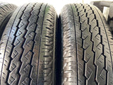 ブリヂストン V600 155/80R14 88/86LT /トヨタ純正 AL 5.0J+ 100-4穴 4本