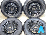 ブリヂストン V600 155/80R14 88/86LT /トヨタ純正 AL 5.0J+ 100-4穴 4本
