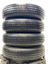 ブリヂストン V600 155/80R14 88/86LT /トヨタ純正 AL 5.0J+ 100-4穴 4本