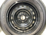 ブリヂストン V600 155/80R14 88/86LT /トヨタ純正 AL 5.0J+ 100-4穴 4本