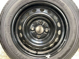 ブリヂストン V600 155/80R14 88/86LT /トヨタ純正 AL 5.0J+ 100-4穴 4本