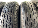 ブリヂストン V600 155/80R14 88/86LT /トヨタ純正 AL 5.0J+ 100-4穴 4本