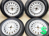 ダンロップ SP 175N 155/80R14 88/86LT /トヨタ純正 AL 5.0J+ 100-4穴 4本