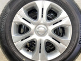 ブリヂストン NEWNO 185/70R14  /日産純正  5.5J+ 100-4穴 4本
