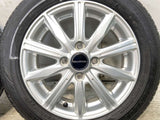 ダンロップ EC202 155/65R14  /　 BALMINUM 4.5J+45 100-4穴 4本