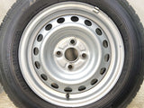 ダンロップ エナセーブ VAN01 155/80R14 88/86LT /トヨタ純正 AL 5.0J+ 100-4穴 4本
