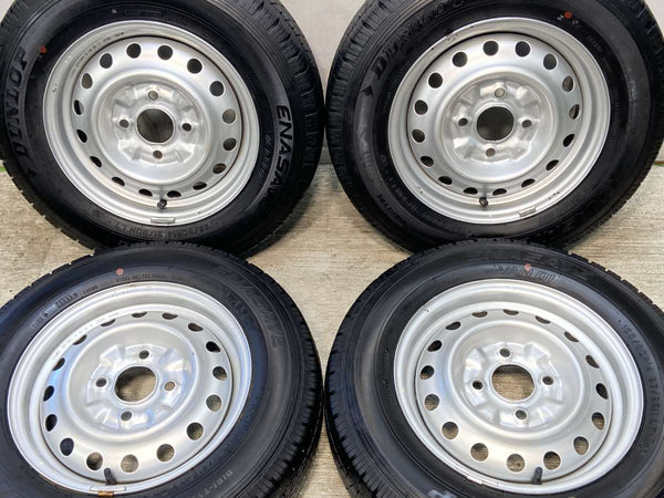ダンロップ エナセーブ VAN01 165/80R14・165/80R14 /日産純正  5.0J+・5.0J+ 114.3-4穴 4本