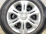 ダンロップ エナセーブ EC204 185/70R14  /日産純正  5.5J+ 100-4穴 4本