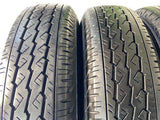 ブリヂストン V600 165/80R14 97/95LT /日産純正  5.0J+ 114.3-4穴 4本
