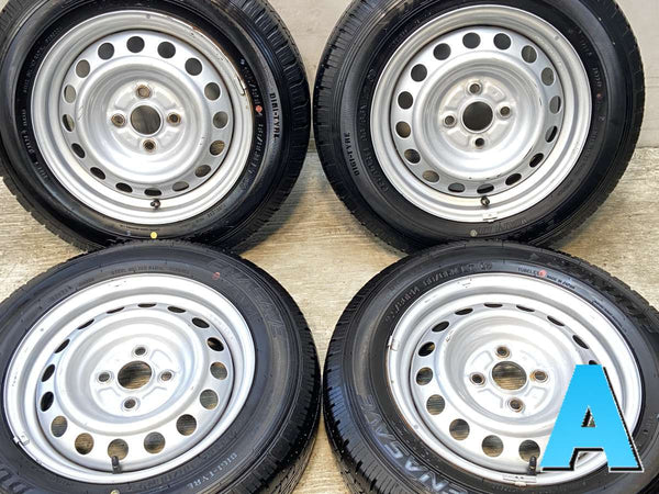 ダンロップ エナセーブ VAN01 155/80R14 88/86LT /トヨタ純正 AL 5.0J+39 100-4穴 4本