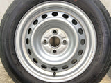 ダンロップ エナセーブ VAN01 155/80R14 88/86LT /トヨタ純正 AL 5.0J+ 100-4穴 4本