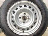 ダンロップ エナセーブ VAN01 155/80R14 88/86LT /トヨタ純正 AL 5.0J+ 100-4穴 4本