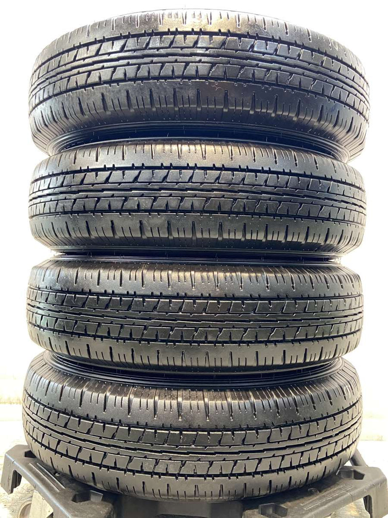 ダンロップ エナセーブ VAN01 155/80R14 88/86LT /トヨタ純正 AL 5.0J+ 100-4穴 4本