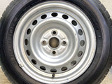 ダンロップ エナセーブ VAN01 155/80R14 88/86LT /トヨタ純正 AL 5.0J+ 100-4穴 4本