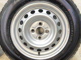 ダンロップ エナセーブ VAN01 155/80R14 88/86LT /トヨタ純正 AL 5.0J+ 100-4穴 4本