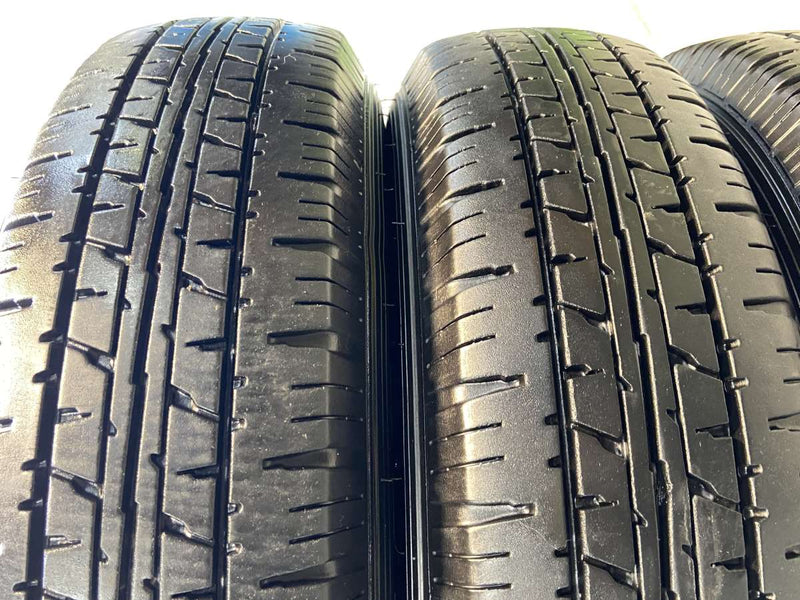 ダンロップ エナセーブ VAN01 155/80R14 88/86LT /トヨタ純正 AL 5.0J+ 100-4穴 4本