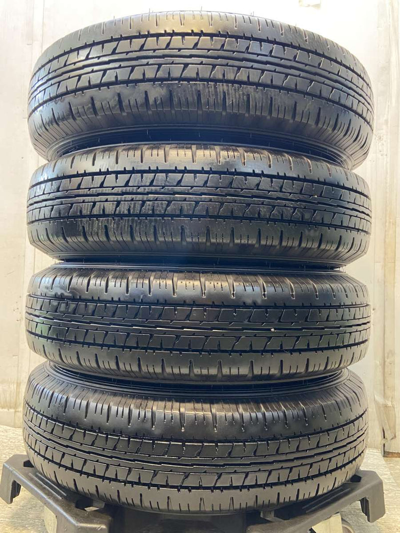 ダンロップ エナセーブ VAN01 155/80R14 88/86LT /トヨタ純正 AL 5.0J+ 100-4穴 4本