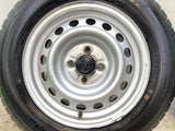 ダンロップ エナセーブ VAN01 155/80R14 88/86LT /トヨタ純正 AL 5.0J+ 100-4穴 4本