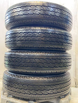 ブリヂストン V600 175R14 8PR /日産純正  5.0J+ 114.3-4穴 4本