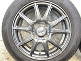 ダンロップ EC202 155/65R14  /　 ファイナルスピード 4.5J+45 100-4穴 4本