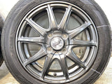 ダンロップ EC202 155/65R14  /　 ファイナルスピード 4.5J+45 100-4穴 4本