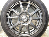 ダンロップ EC202 155/65R14  /　 ファイナルスピード 4.5J+45 100-4穴 4本