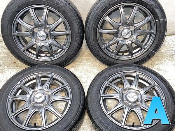 ダンロップ EC202 155/65R14  /　 ファイナルスピード 4.5J+45 100-4穴 4本