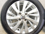 ブリヂストン NEWNO 155/65R14  /スズキ純正  4.5J+45 100-4穴 4本
