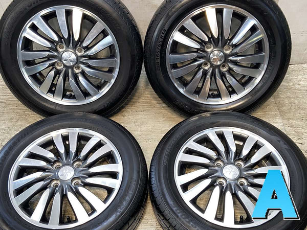 ブリヂストン ネクストリー 165/65R14  /三菱純正  4.5J+45 100-4穴 4本