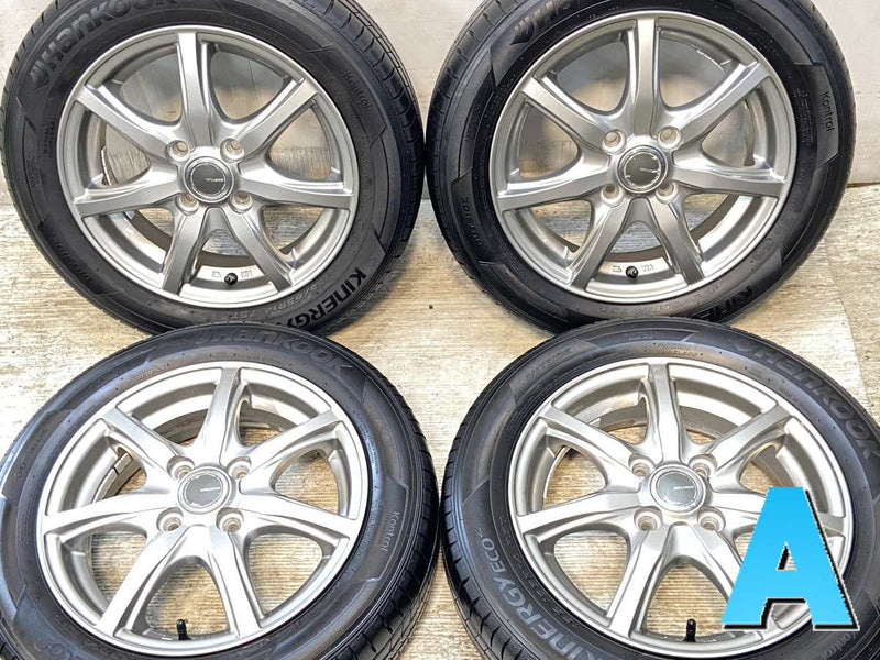 ハンコック KINERGY ECO2 155/65R14  /　 MILLOUS 4.5J+45 100-4穴 4本