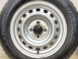 ダンロップ エナセーブ VAN01 155/80R14 88/86LT /トヨタ純正 AL 5.0J+39 100-4穴 4本