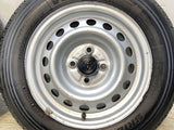 ブリヂストン V600 155/80R14 88/86LT /トヨタ純正 AL 5.0J+39 100-4穴 4本