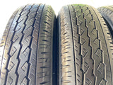 ブリヂストン V600 155/80R14 88/86LT /トヨタ純正 AL 5.0J+39 100-4穴 4本