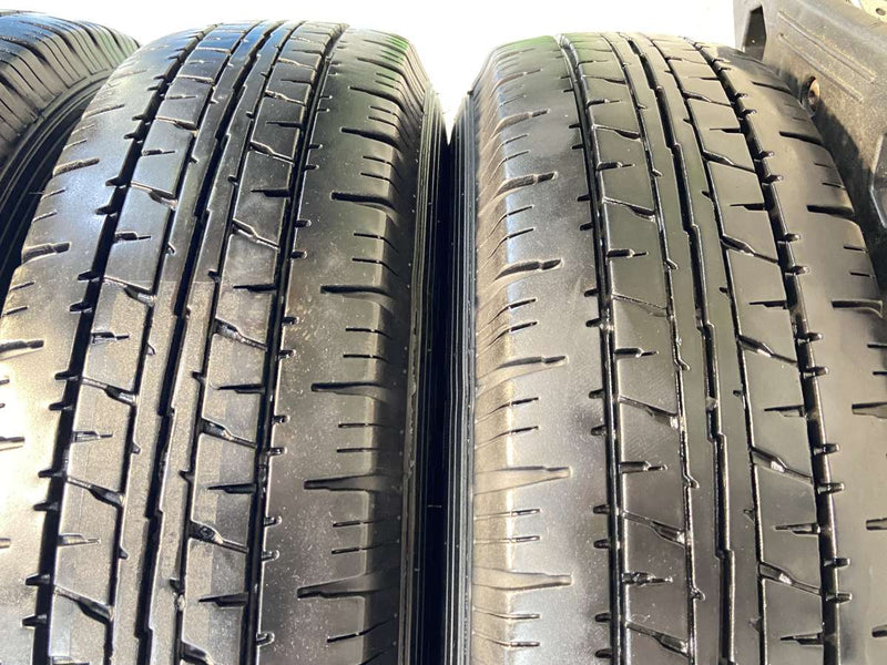ダンロップ エナセーブ VAN01 165/80R14 97/95LT /日産純正  5.0J+ 114.3-4穴 4本