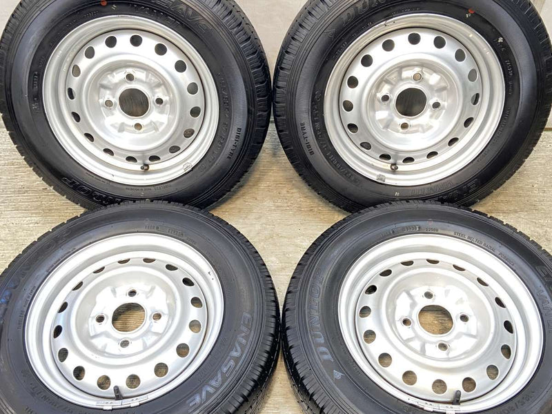 ダンロップ エナセーブ VAN01 165/80R14 97/95LT /日産純正  5.0J+ 114.3-4穴 4本