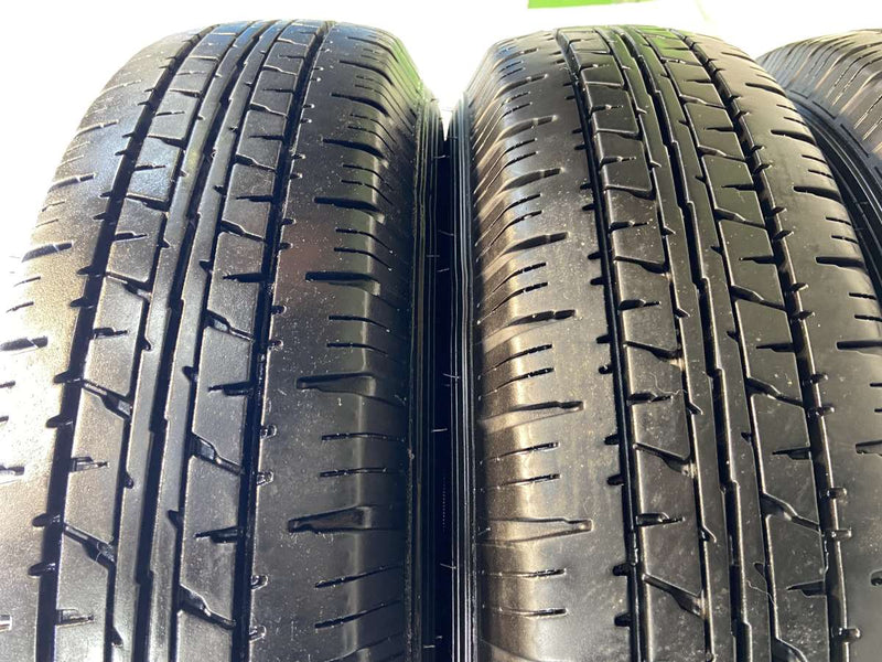 ダンロップ エナセーブ VAN01 155/80R14 88/86LT /トヨタ純正 AL 5.0J+ 100-4穴 4本